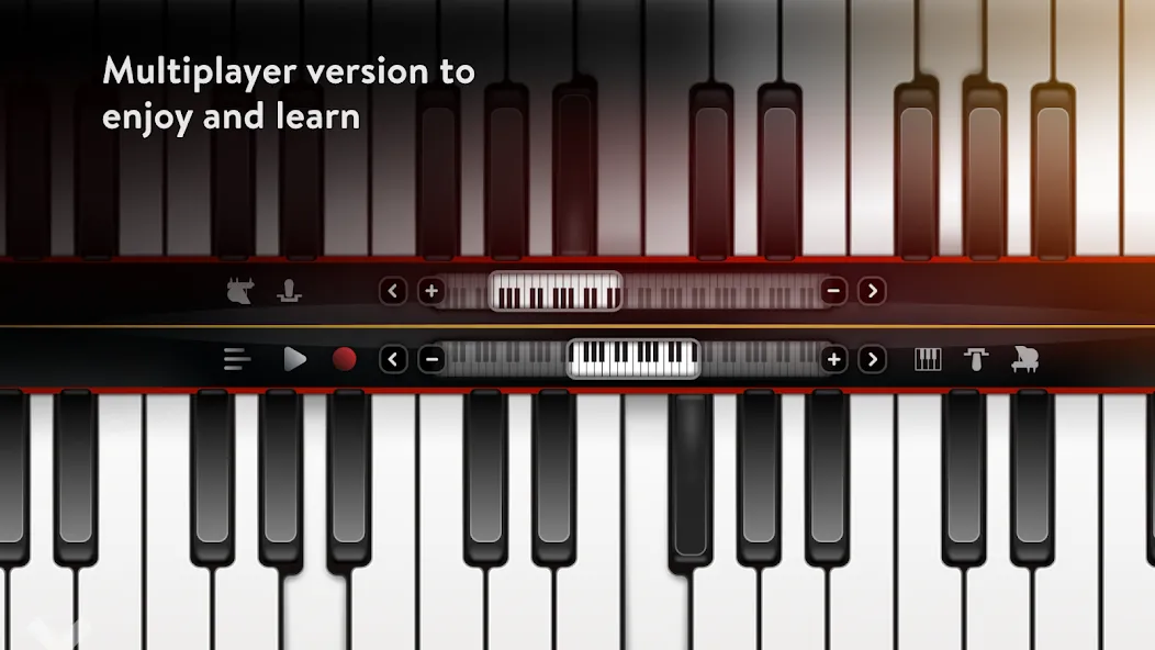 Скачать Real Piano electronic keyboard на Андроид — Реалистичное пианино без ограничений — скриншот 4 Скачать Real Piano electronic keyboard на Андроид — Реалистичное пианино без ограничений — скриншот 4