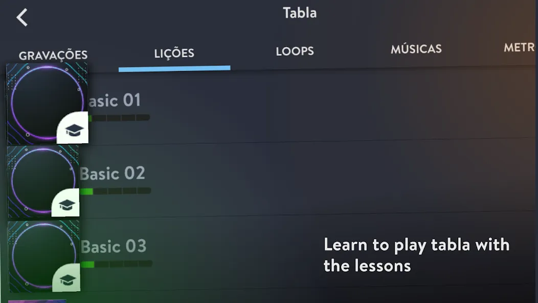 Скачать Tabla: India's mystical drums MOD APK — Ритмичные мелодии без ограничений — скриншот 4
