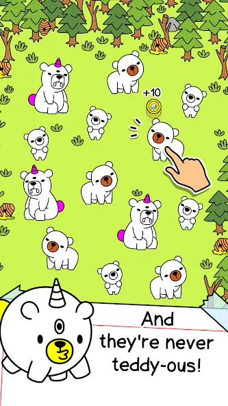 Скачать Bear Evolution: Idle Clicker — Безлимитные монеты и ускоренная эволюция — скриншот 2