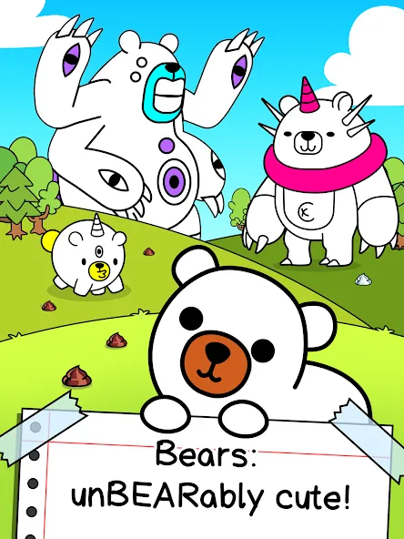 Скачать Bear Evolution: Idle Clicker — Безлимитные монеты и ускоренная эволюция — скриншот 5