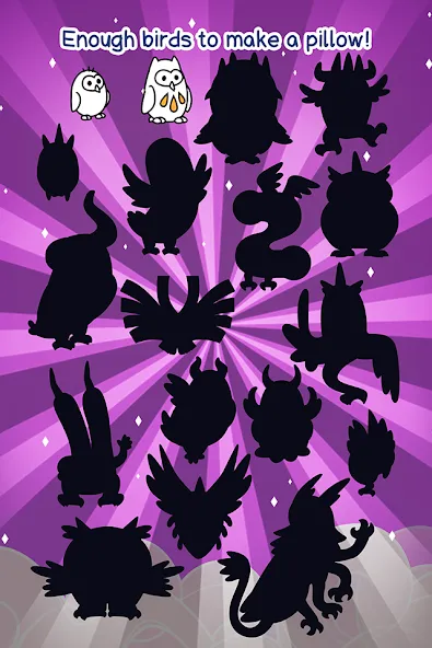 Скачать Birds Evolution: Merge Game — Много денег и алмазов — скриншот 4