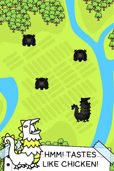 Chicken Evolution: Idle Game — Взломанная версия (Много денег и быстрый прогресс) — скриншот 3
