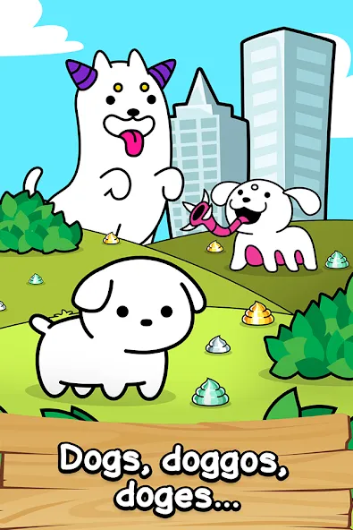 Dog Evolution: Idle Merge Game на Андроид — Безлимитные деньги и алмазы — скриншот 1 Dog Evolution: Idle Merge Game на Андроид — Безлимитные деньги и алмазы — скриншот 1