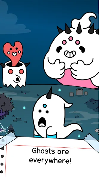 Скачать Ghost Evolution: Merge Spirits — Много духов и быстрая эволюция — скриншот 1