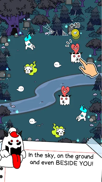 Скачать Ghost Evolution: Merge Spirits — Много духов и быстрая эволюция — скриншот 2