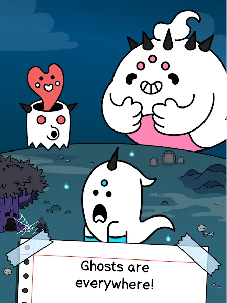 Скачать Ghost Evolution: Merge Spirits — Много духов и быстрая эволюция — скриншот 5