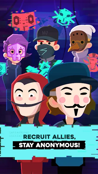 Скачать Hacking Hero: Hacker Clicker с модом — Безлимитные деньги и энергия — скриншот 3