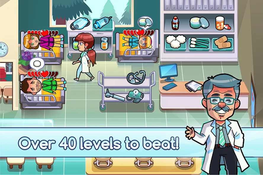 Hospital Dash Tycoon Simulator — Взломанная версия (Безлимитные деньги и всё открыто) — скриншот 5 Hospital Dash Tycoon Simulator — Взломанная версия (Безлимитные деньги и всё открыто) — скриншот 5
