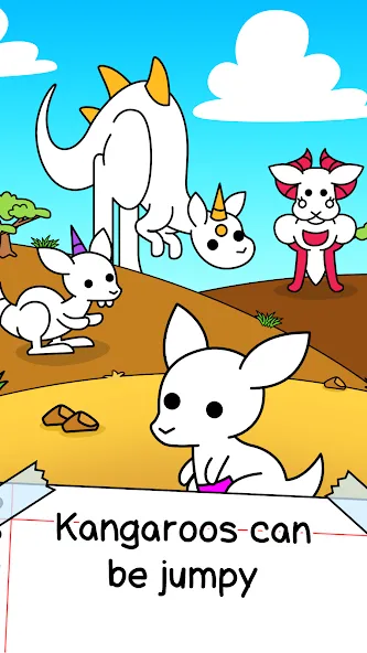 Скачать Kangaroo Evolution: Simulator — Безлимитные деньги и алмазы — скриншот 1