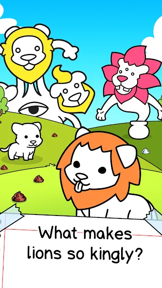 Скачать Lion Evolution: Jungle King на Андроид — Безлимитные монеты и энергия — скриншот 1