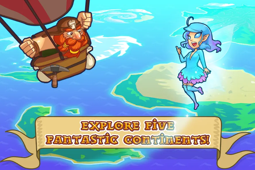 Mine Quest: Battle Dungeon RPG (Мод Безлимитные ресурсы и усиленные герои) — скриншот 4