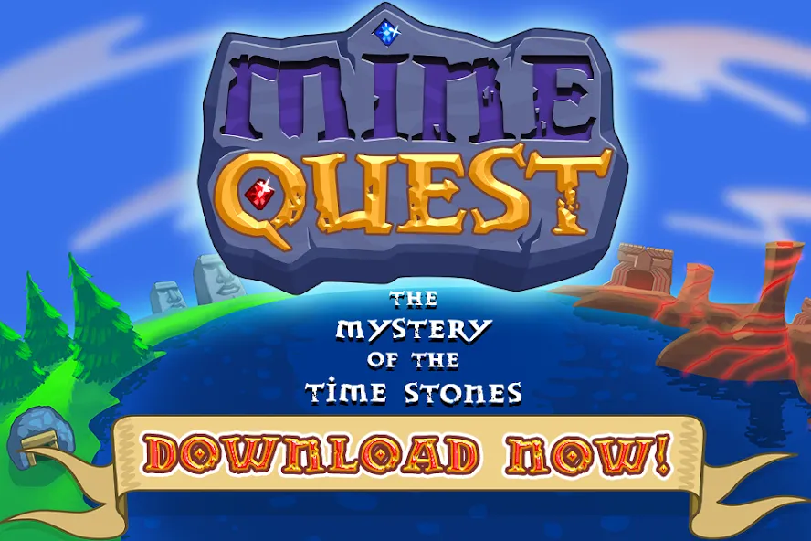 Mine Quest: Battle Dungeon RPG (Мод Безлимитные ресурсы и усиленные герои) — скриншот 5
