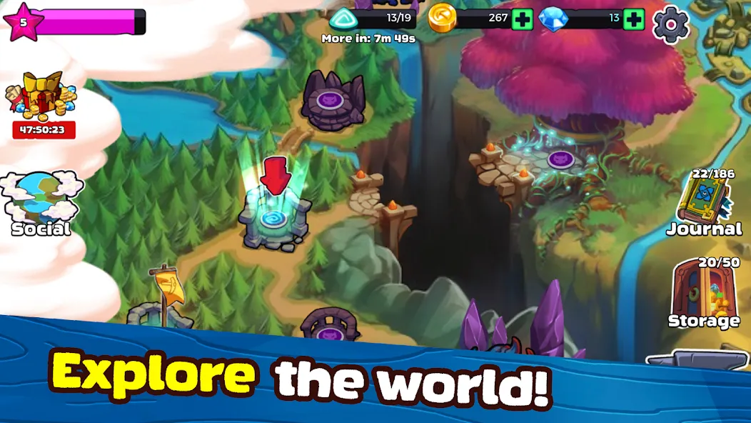 Скачать Mine Quest 2: RPG Mining Game — Последняя версия (Безлимитные деньги и ресурсы) — скриншот 4