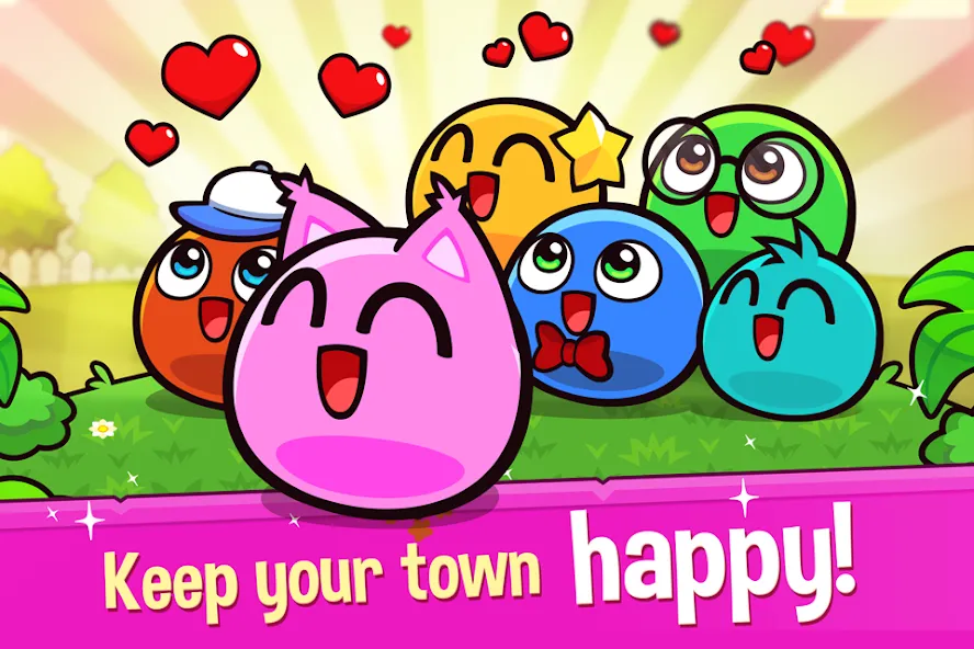 Скачать взлом My Boo Town: City Builder Game на Андроид — Безлимитные деньги и ресурсы — скриншот 4