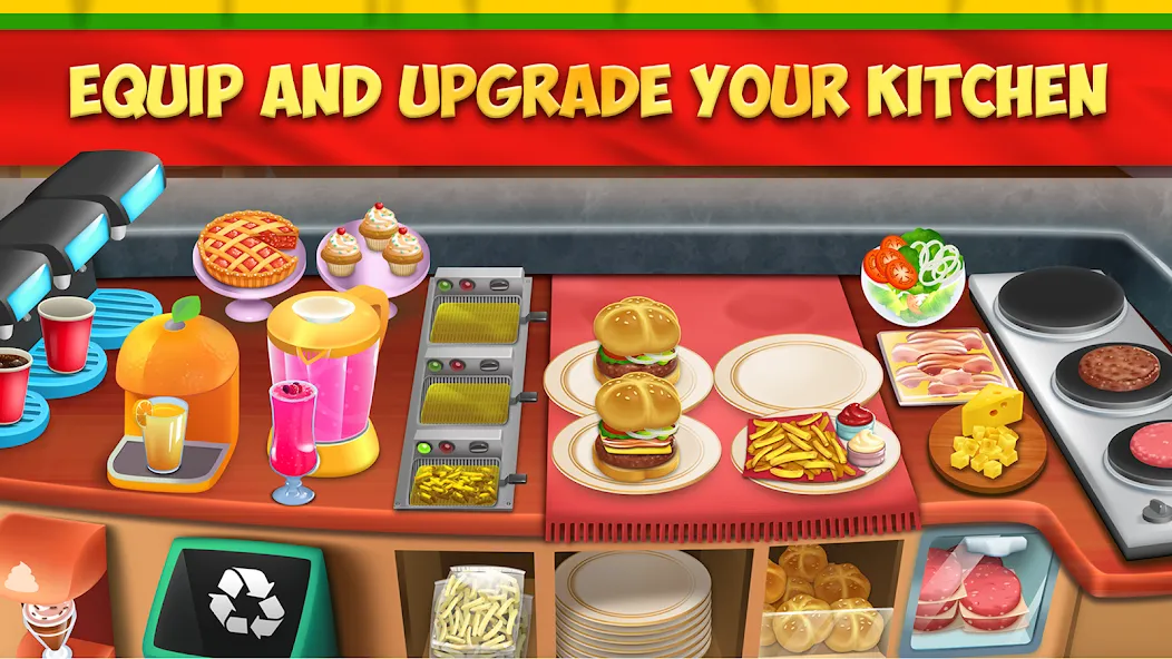 My Burger Shop 2: Food Game MOD APK — Безлимитные деньги и продукты бесплатно — скриншот 4 My Burger Shop 2: Food Game MOD APK — Безлимитные деньги и продукты бесплатно — скриншот 4