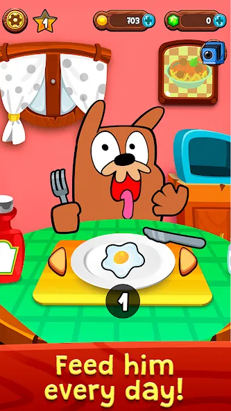 My Grumpy: Funny Virtual Pet (Мод Все питомцы и безлимитные монеты) — скриншот 2