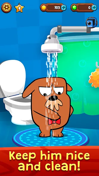 My Grumpy: Funny Virtual Pet (Мод Все питомцы и безлимитные монеты) — скриншот 4
