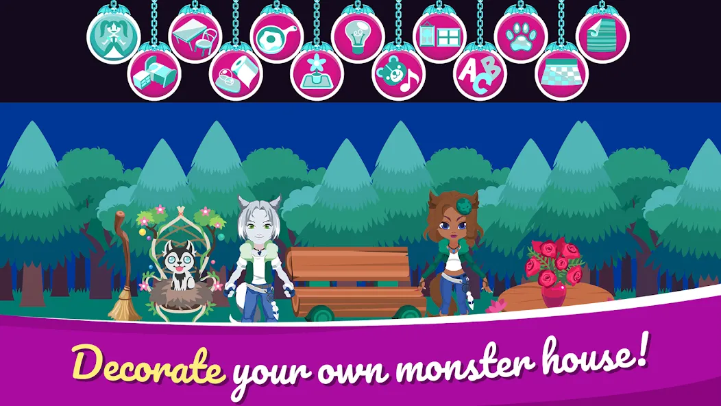My Monster House: Doll Games — Взломанная версия (Безлимитные деньги и все предметы) — скриншот 1
