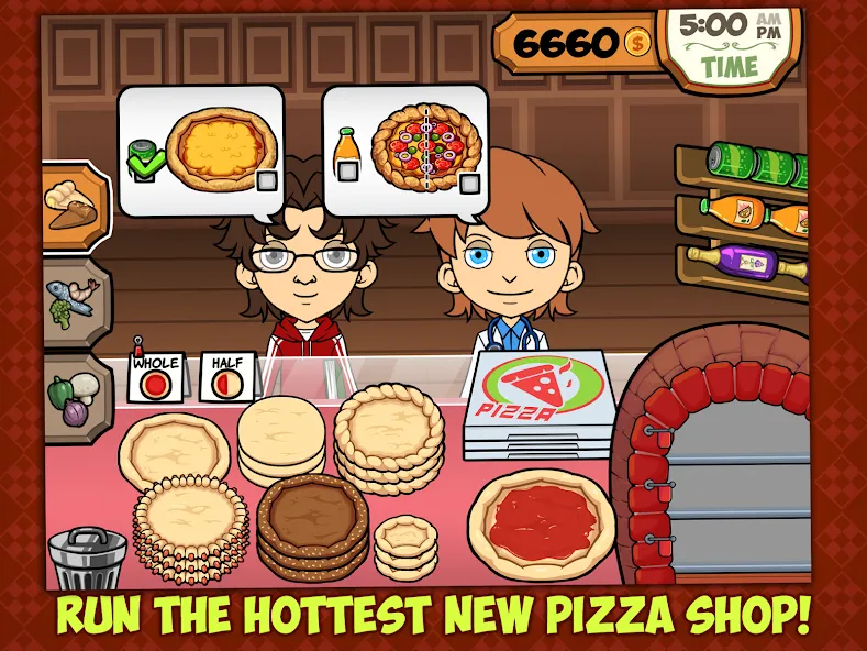 My Pizza Shop: Management Game на Андроид — Безлимитные деньги и всё открыто — скриншот 5 My Pizza Shop: Management Game на Андроид — Безлимитные деньги и всё открыто — скриншот 5