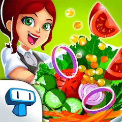 My Salad Bar: Veggie Food Game MOD APK на Android — Безлимитные монеты и все рецепты
