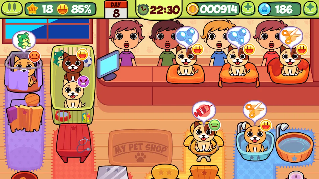 Скачать My Virtual Pet Shop: Animals на телефон — Безлимитные монеты и все животные — скриншот 2 Скачать My Virtual Pet Shop: Animals на телефон — Безлимитные монеты и все животные — скриншот 2