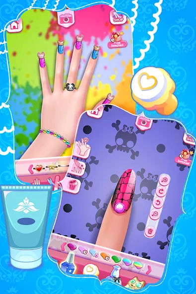 My Nail Makeover: Nail Salon (Мод Безлимитные монеты и все скины открыты) — скриншот 4 My Nail Makeover: Nail Salon (Мод Безлимитные монеты и все скины открыты) — скриншот 4