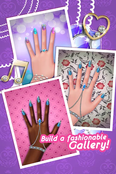 My Nail Makeover: Nail Salon (Мод Безлимитные монеты и все скины открыты) — скриншот 5 My Nail Makeover: Nail Salon (Мод Безлимитные монеты и все скины открыты) — скриншот 5