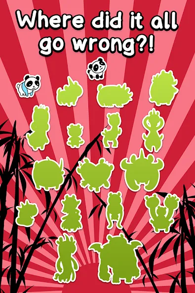 Panda Evolution: Idle Clicker MOD APK на Android — Много денег и быстрый прогресс — скриншот 4