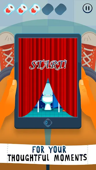 Скачать Toilet Time: Fun Mini Games на Андроид — Безлимитные подсказки и открыты все игры — скриншот 2