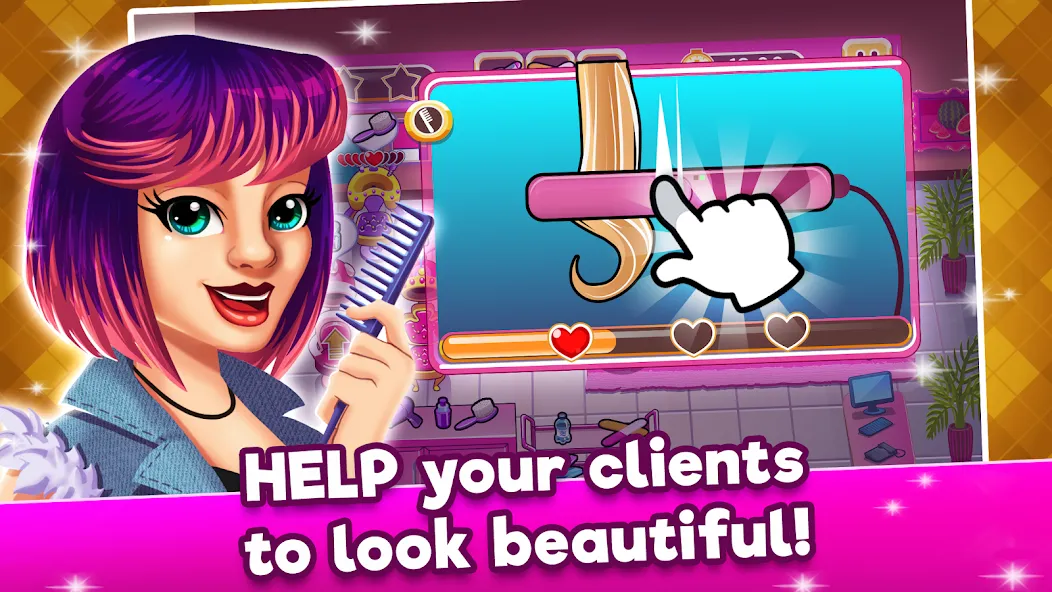Beauty Salon: Parlour Game (Мод Безлимитные деньги и все предметы открыты) — скриншот 3