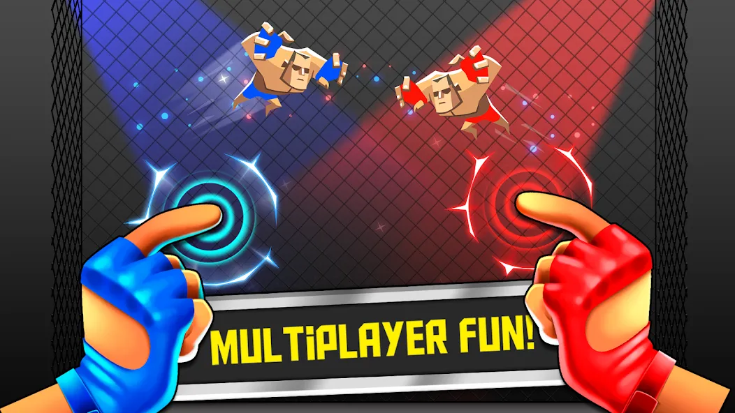 Скачать UFB: 2 Player Game Fighting на Android — Безлимитные деньги и энергия — скриншот 1