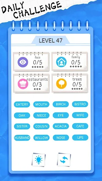 Скачать Word Sort: Association Connect на телефон — Без рекламы и все уровни открыты — скриншот 4