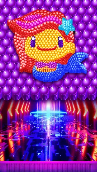 Взломанная Bubble Shooter Jerry на Андроид — Безлимитные монеты и жизни — скриншот 2