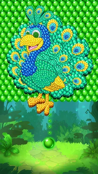 Bubble Shooter MOD APK — Безлимитные жизни и монеты — скриншот 1