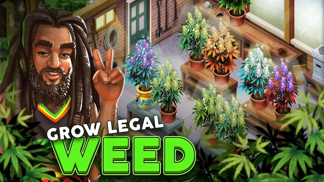 Скачать Hempire - Plant Growing Game на Андроид — Безлимитные деньги и ресурсы — скриншот 1