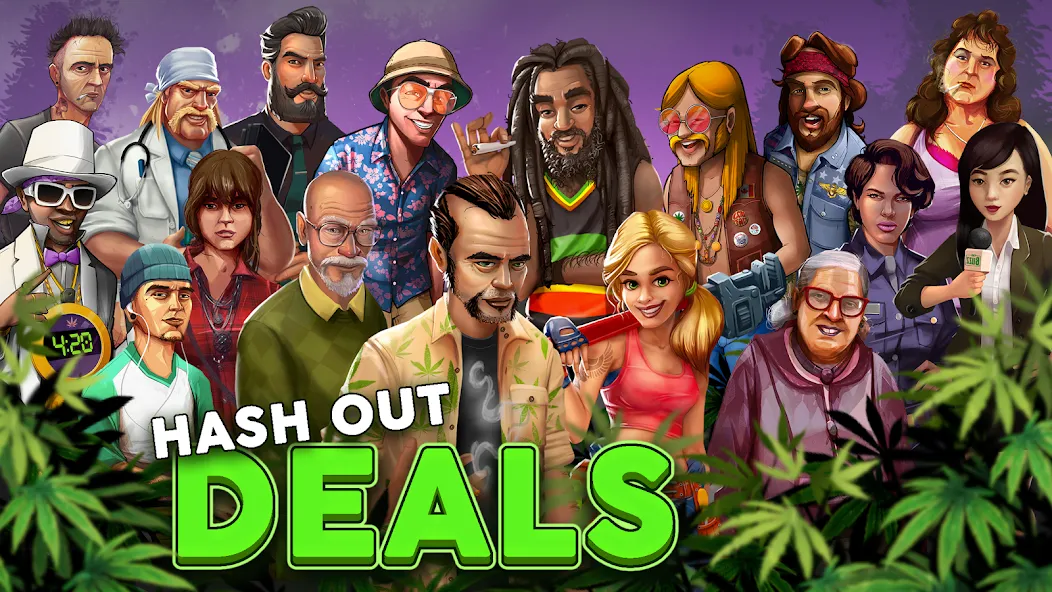 Скачать Hempire - Plant Growing Game на Андроид — Безлимитные деньги и ресурсы — скриншот 2