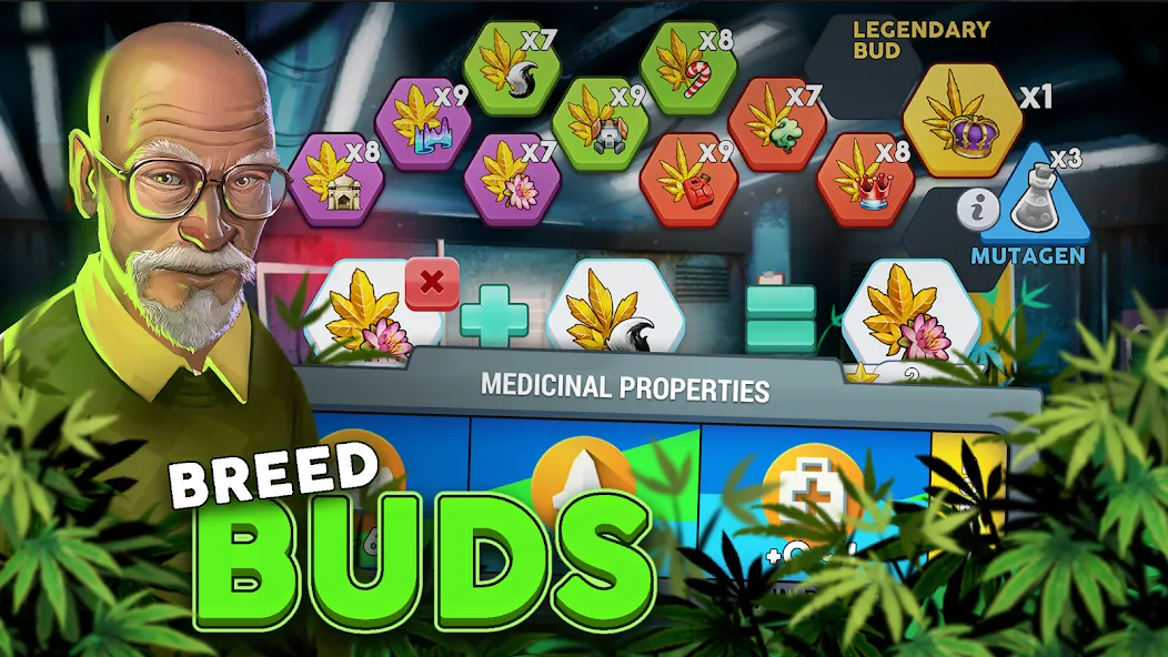 Скачать Hempire - Plant Growing Game на Андроид — Безлимитные деньги и ресурсы — скриншот 4