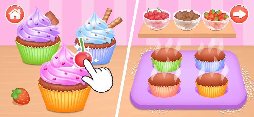 Взлом Kids Cooking Games 2+ Year Old — Все рецепты разблокированы — скриншот 3 Взлом Kids Cooking Games 2+ Year Old — Все рецепты разблокированы — скриншот 3