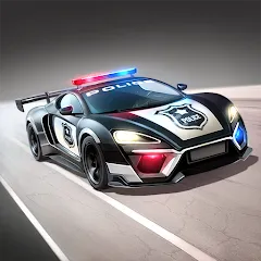 Скачать взломанную Line Race: Police Pursuit — Безлимитные деньги и все машины открыты