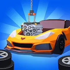 Car Mechanic Tycoon MOD — Безлимитные деньги и всё открыто на Андроид