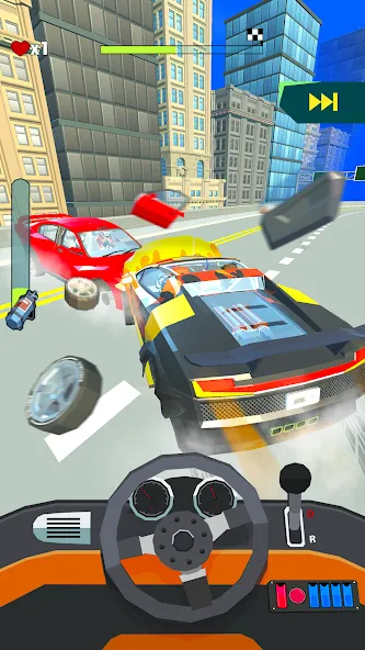 Crazy Rush 3D: Race Master на Андроид — Безлимитные деньги и всё открыто — скриншот 2