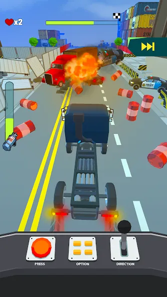 Crazy Rush 3D: Race Master на Андроид — Безлимитные деньги и всё открыто — скриншот 3