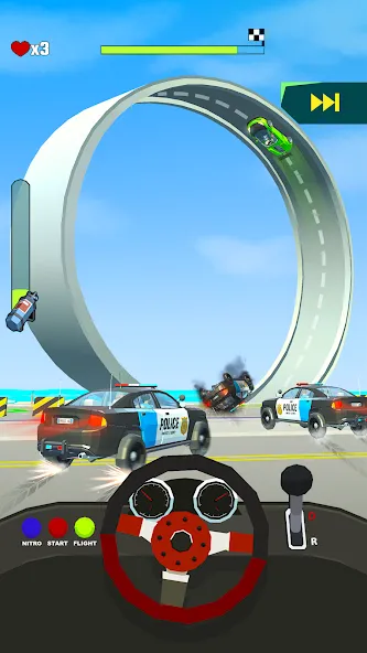 Crazy Rush 3D: Race Master на Андроид — Безлимитные деньги и всё открыто — скриншот 4