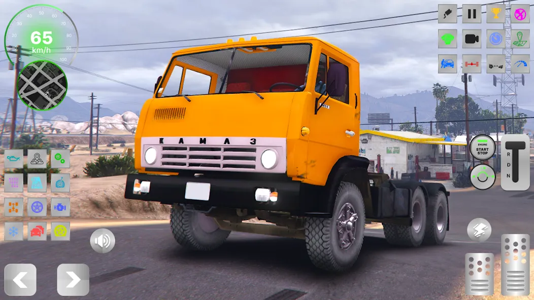 Скачать KAMAZ: Ultimate Russian Truck на Android — Безлимитные деньги и топливо — скриншот 1