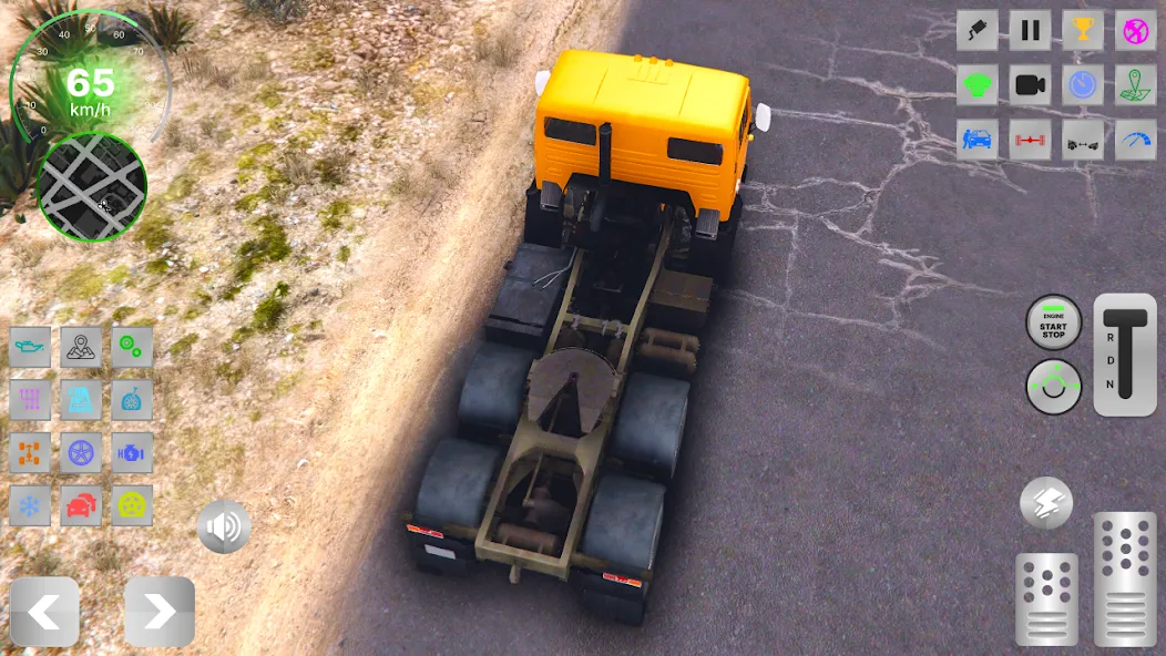 Скачать KAMAZ: Ultimate Russian Truck на Android — Безлимитные деньги и топливо — скриншот 5
