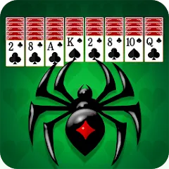 Spider Solitaire: Card Game MOD APK на Android — Без рекламы и безлимитные подсказки