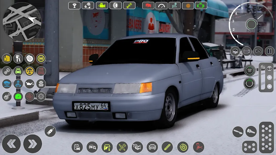 Lada 2110 Special Unit Race MOD — Безлимитные деньги и все машины на Андроид — скриншот 1