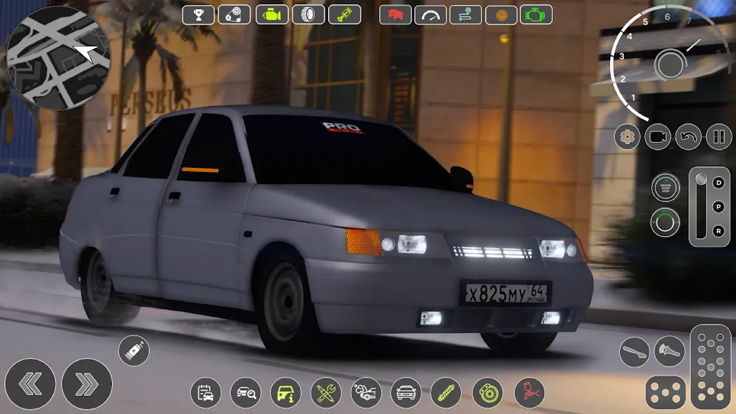 Lada 2110 Special Unit Race MOD — Безлимитные деньги и все машины на Андроид — скриншот 4