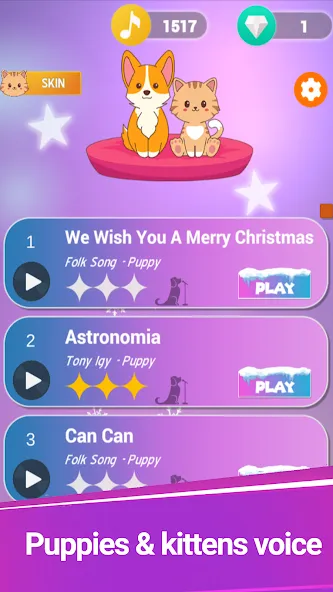 Скачать Cat Dog Music Voice MOD APK — Разблокированы все песни и звуки — скриншот 1 Скачать Cat Dog Music Voice MOD APK — Разблокированы все песни и звуки — скриншот 1