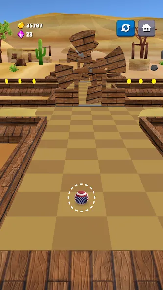 Mini Golf Game - Putt Putt 3D на Андроид — Безлимитные монеты и открыты все уровни — скриншот 2